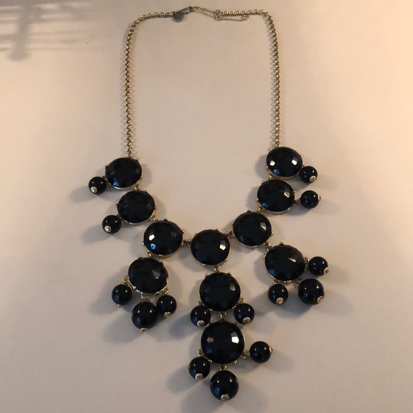 J. Crew Jewelry - JCREW Black Bauble Statement Necklace